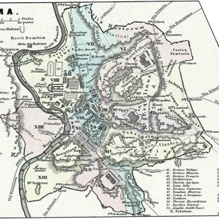Топография города Рима в древности